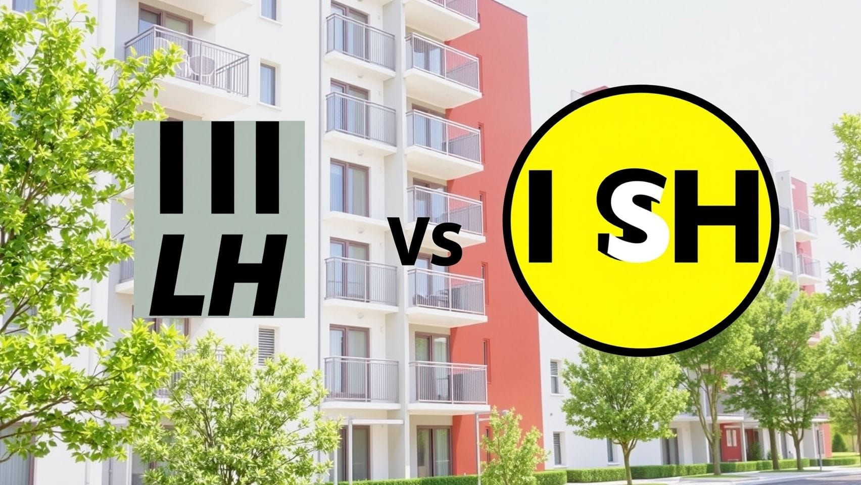 LH와 SH 로고가 나란히 있는 모습