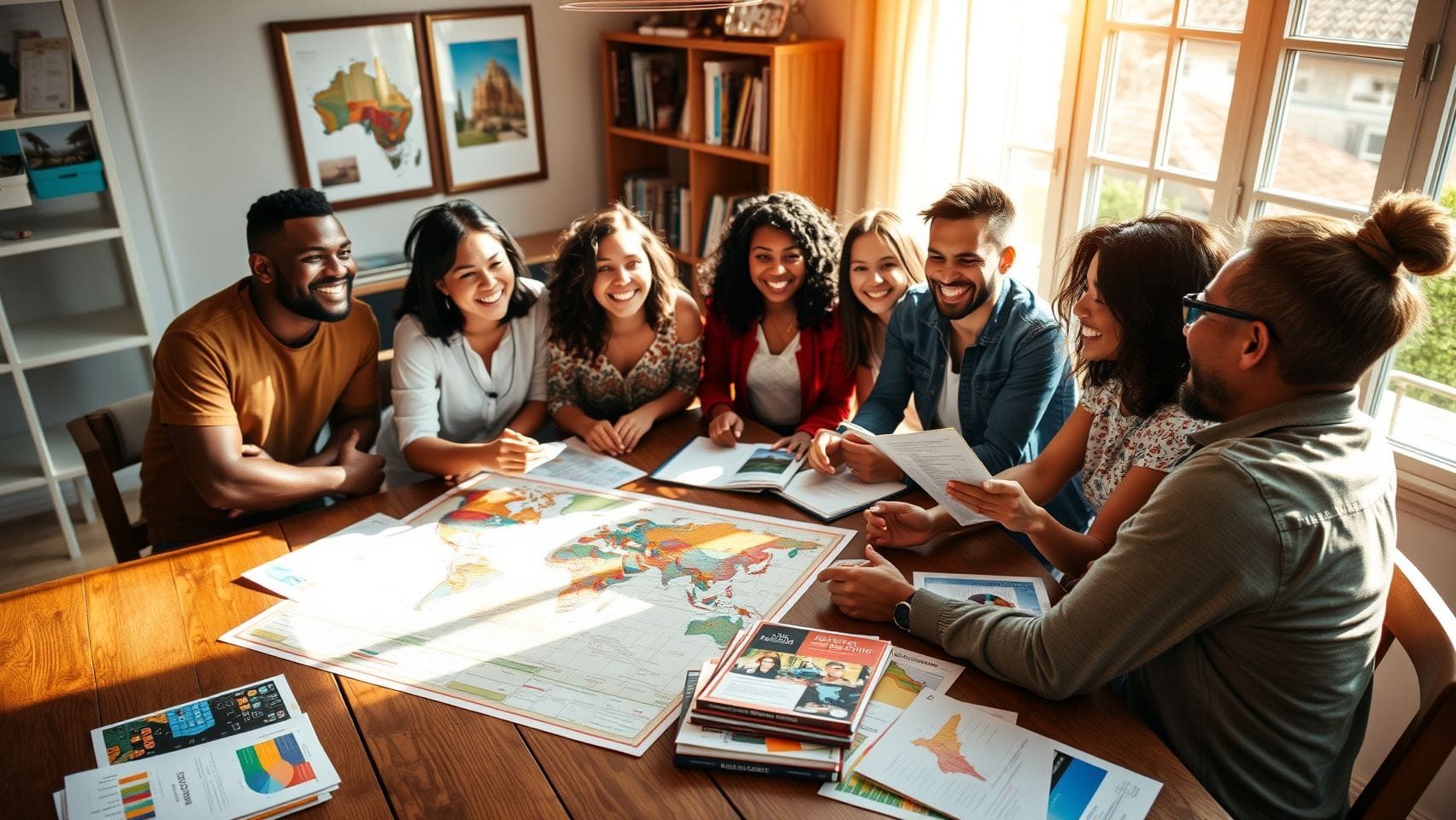 퇴사 후 행복한 삶을 준비하는 사람들의 모습