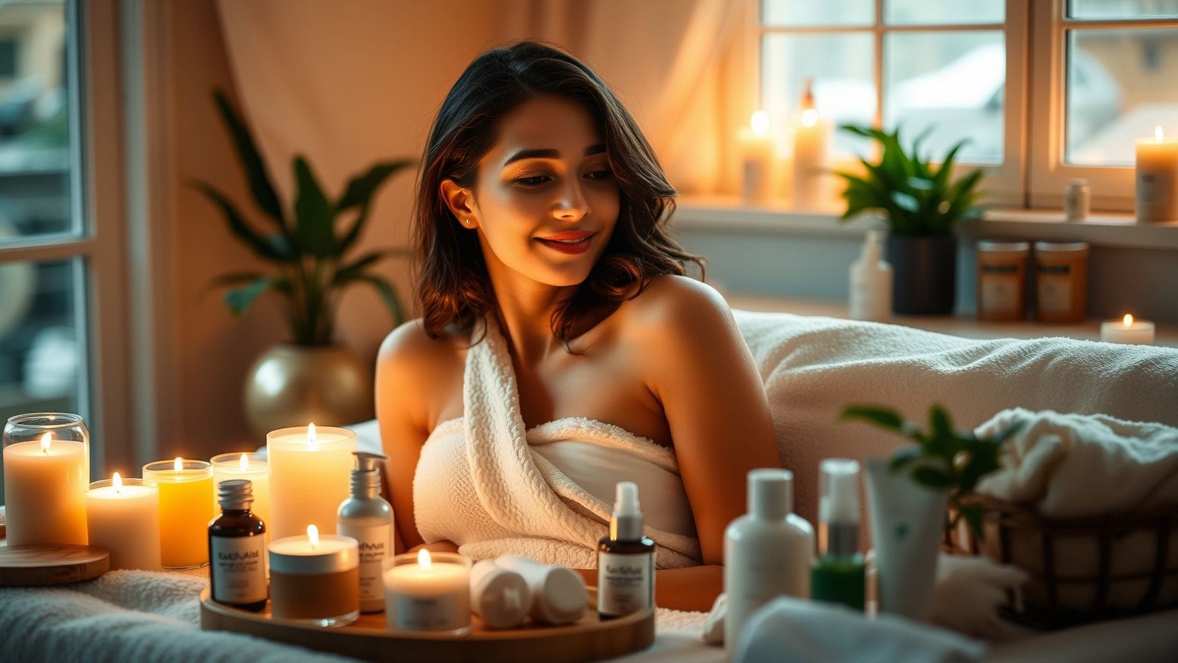 집에서 즐기는 가짜 5성급 힐링 스파