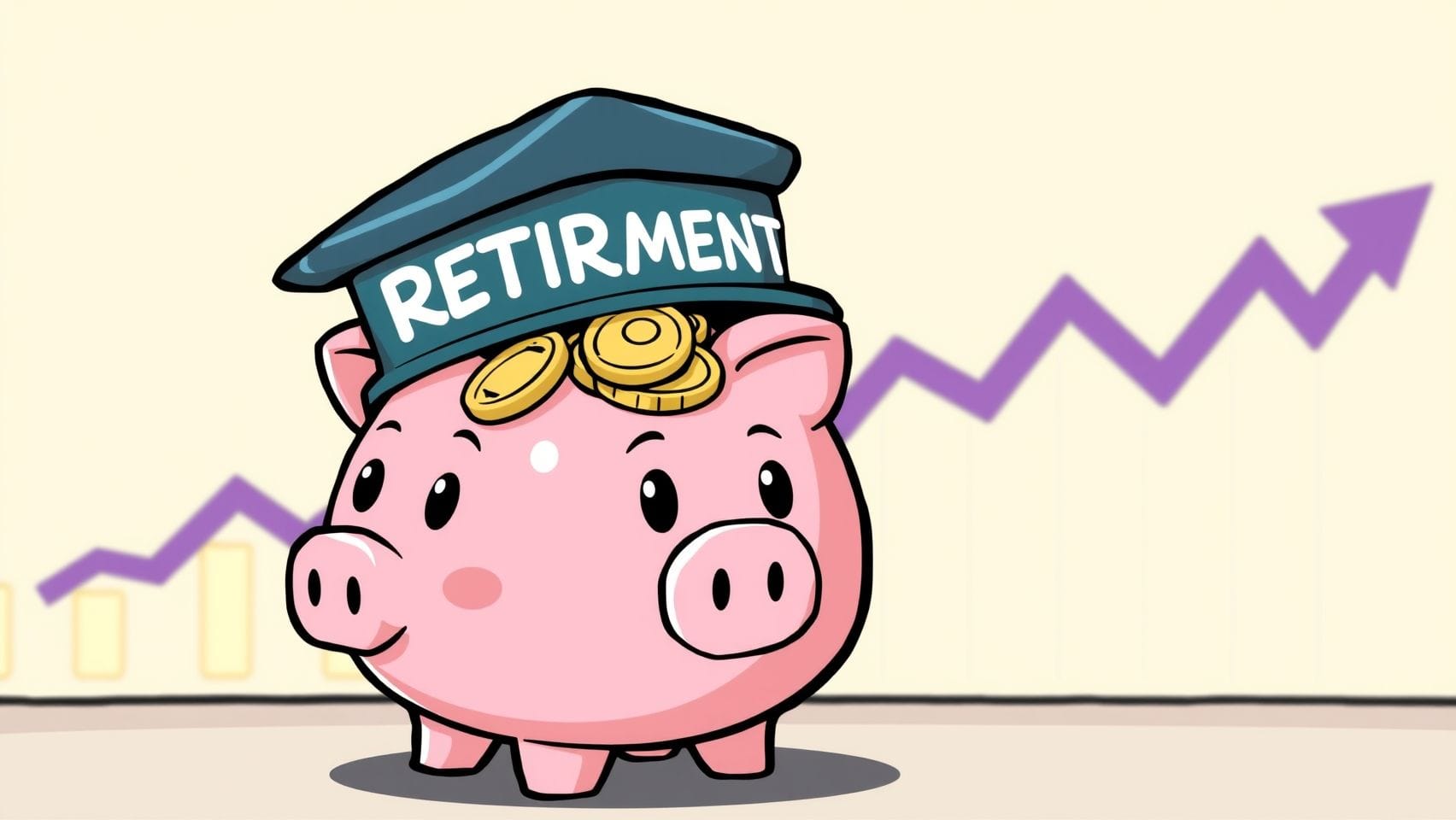 연금 수령액이 쌓이는 이미지