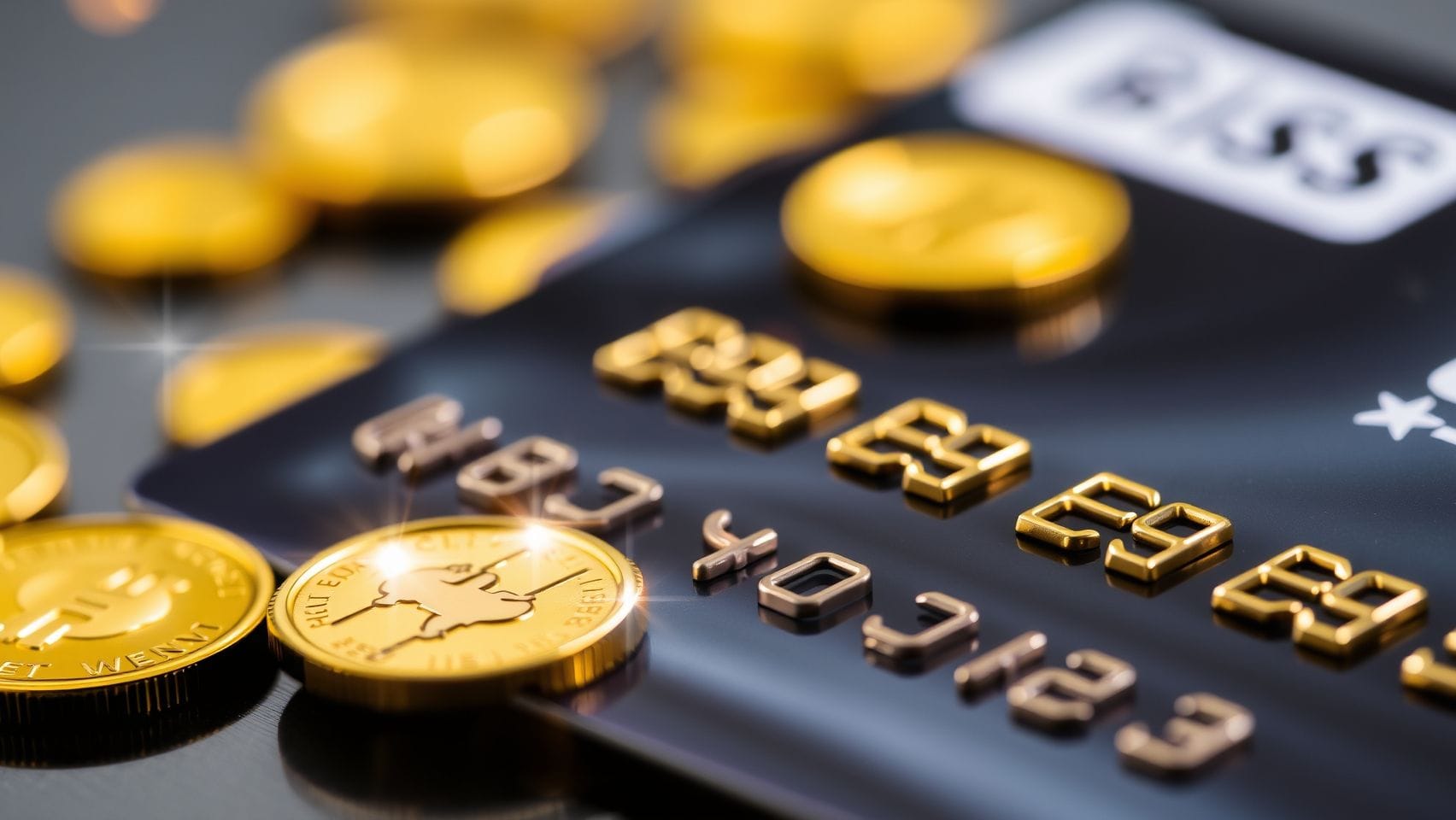 혜택이 쏟아지는 신용카드 이미지