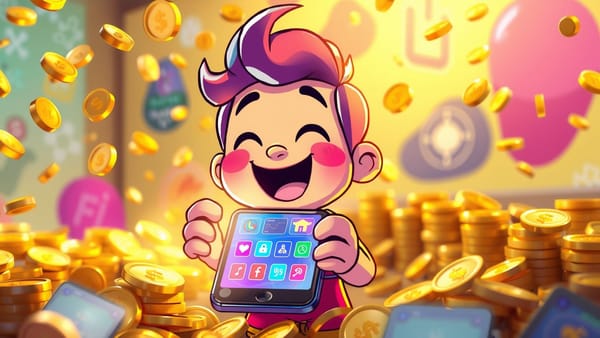 앱테크로 엽전 불리는 이미지