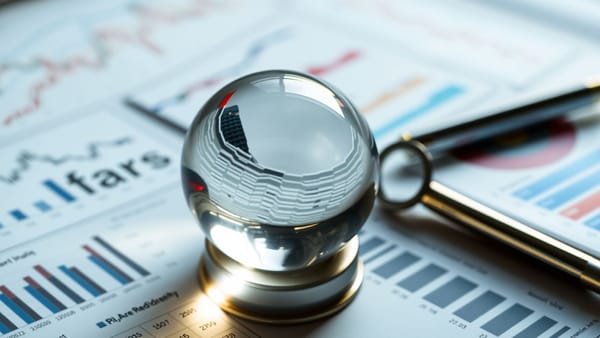 미래를 예측하는 수정구슬 이미지