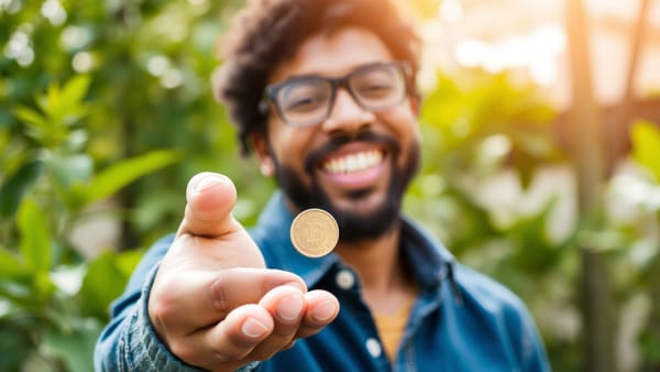 월급을 굴리는 모습