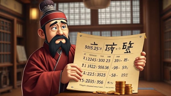 대출 이자율 복리 단리 차이를 설명하는 이미지를 배경으로 고민하는 노비